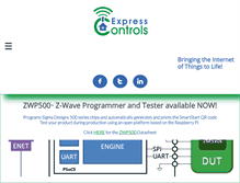 Tablet Screenshot of expresscontrols.com